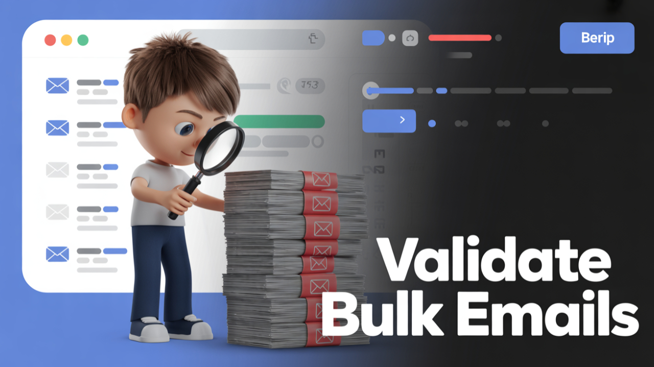 Bulk Email Validator to Verify Multiple Emails At Once Online Tool in Browser